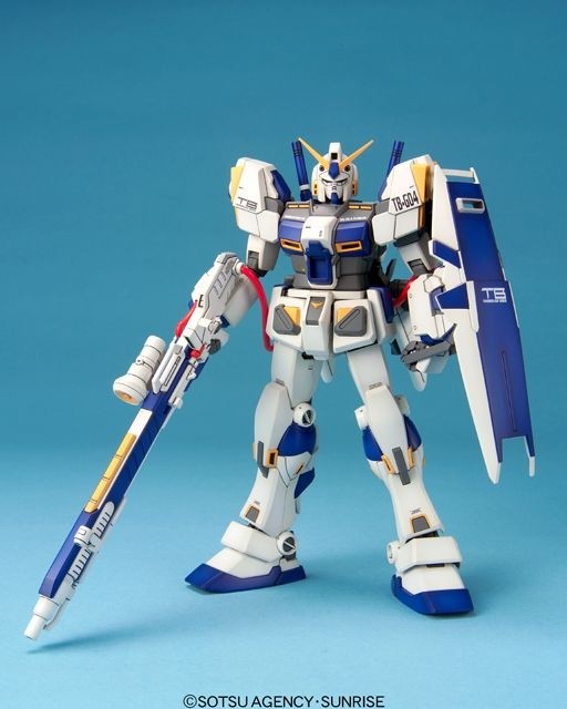 RX-78-4 Gundam Unit 4 "Gundam Encounters in Space", Bandai Hobby MG 1/100 (Gundam Model Kit)