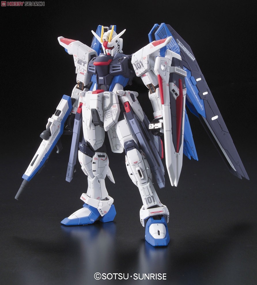 #5 Freedom Gundam "Gundam SEED", Bandai RG (Gundam Model Kit)