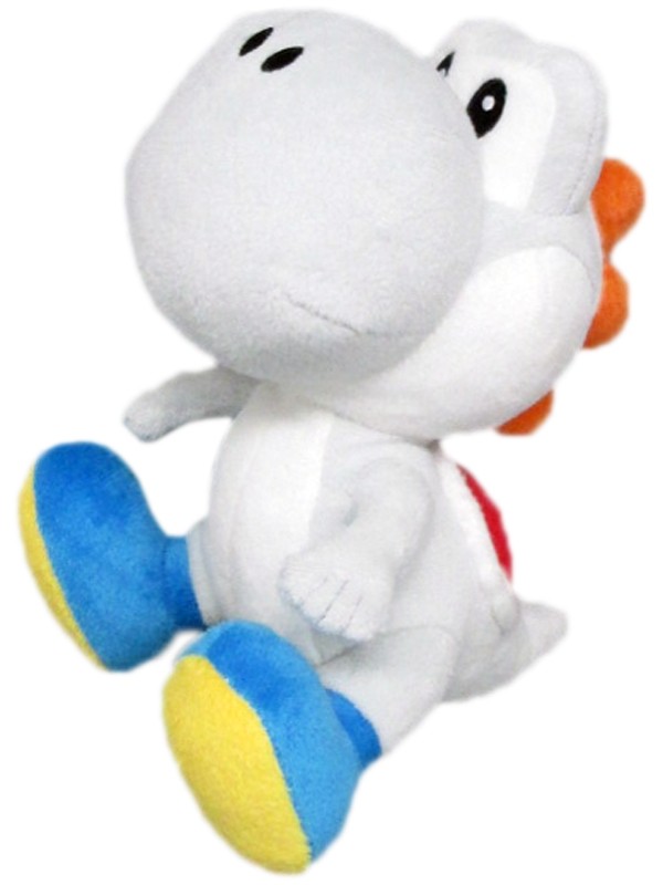 White Yoshi 6 Inch Plush