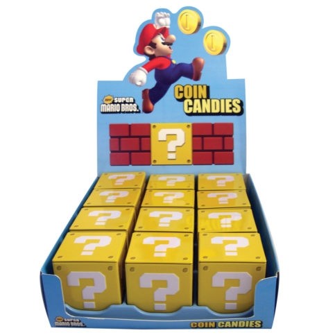 Nintendo - Super Mario Question Mark Coin Candies (12-Pack)