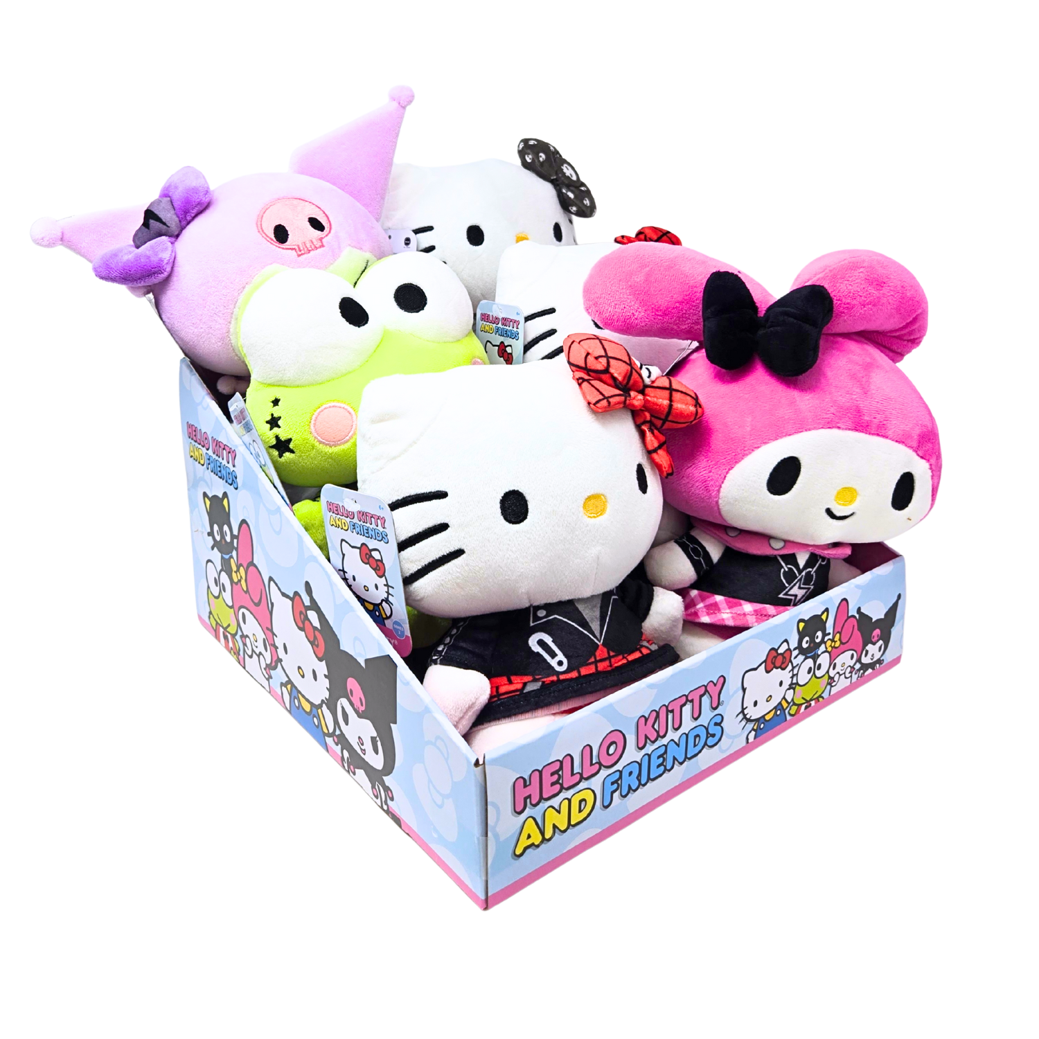 Hello Kitty - 8 Inch Core Plush [6-Pack]
