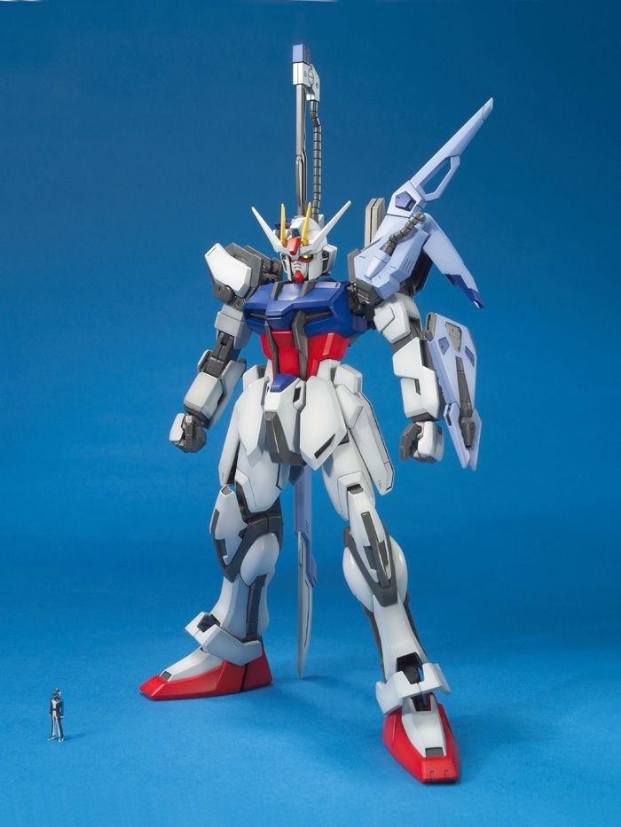 GAT-X105 Launcher/Sword Gundam "Gundam SEED", Bandai Hobby MG (Gundam Model Kit)