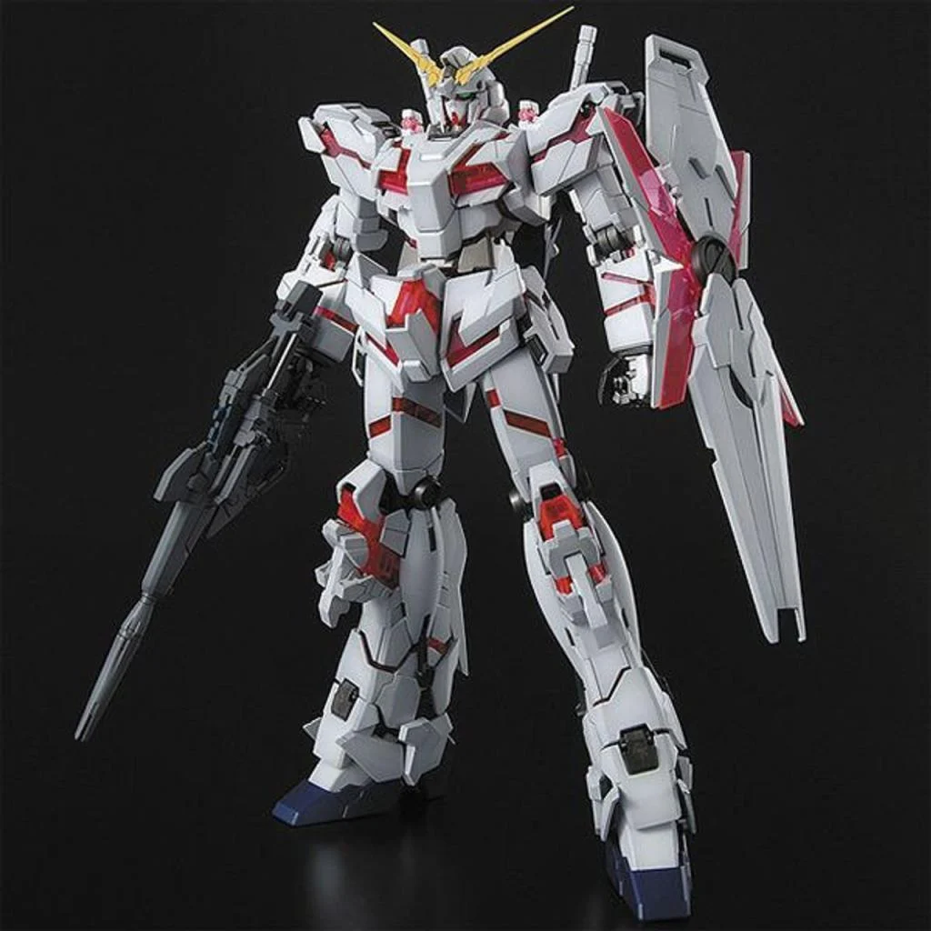 Unicorn Gundam HD COLOR + MS CAGE "Gundam UC", Bandai Hobby MG 1/100 (Gundam Model Kit)