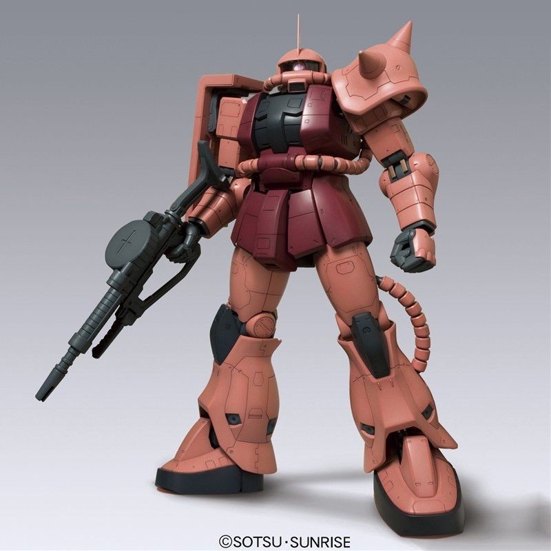 MS-06S Char's Zaku II, Bandai Hobby MEGA Size 1/48 (Gundam Model Kit)