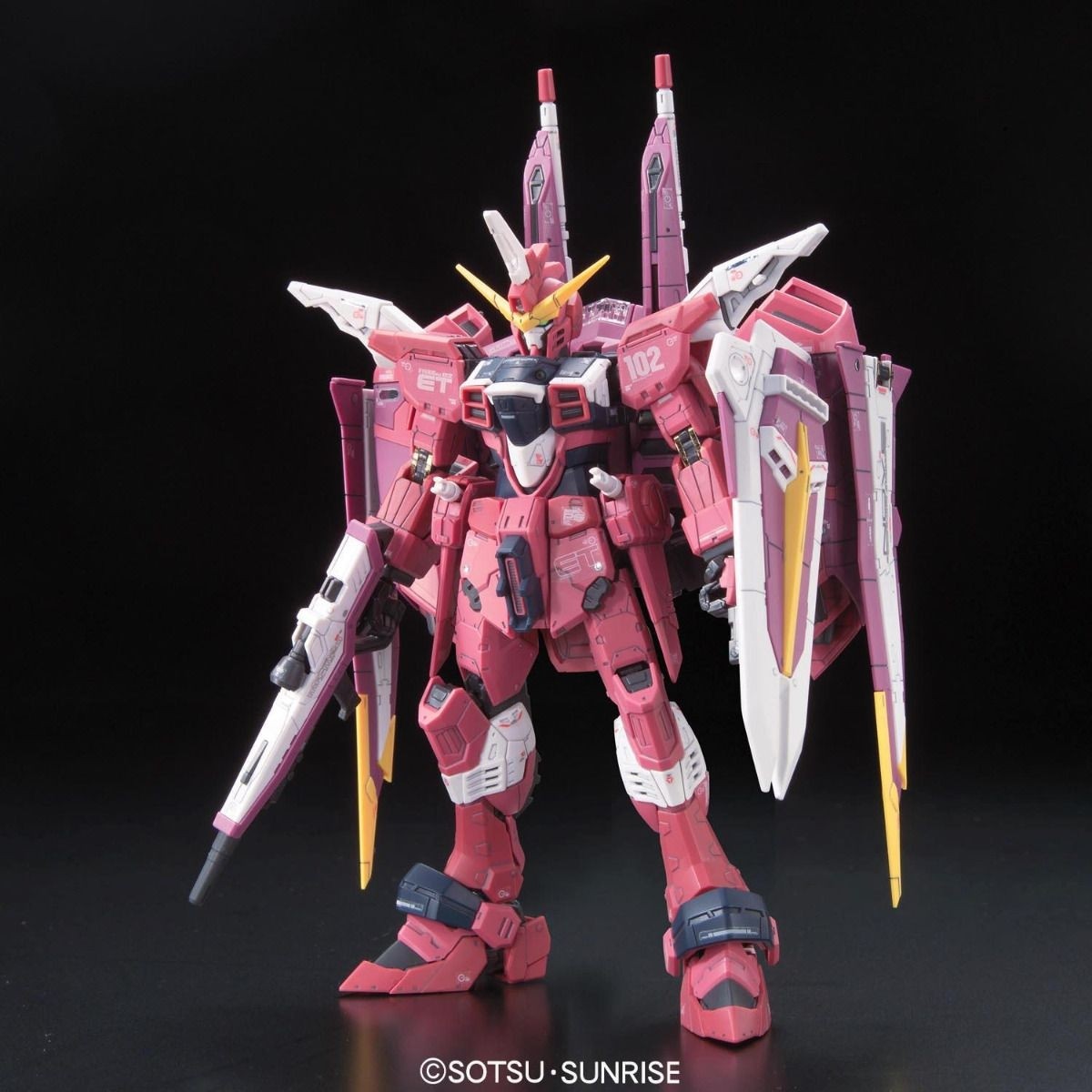 #9 ZGMF-X09A Justice Gundam "Gundam SEED", Bandai RG (Gundam Model Kit)