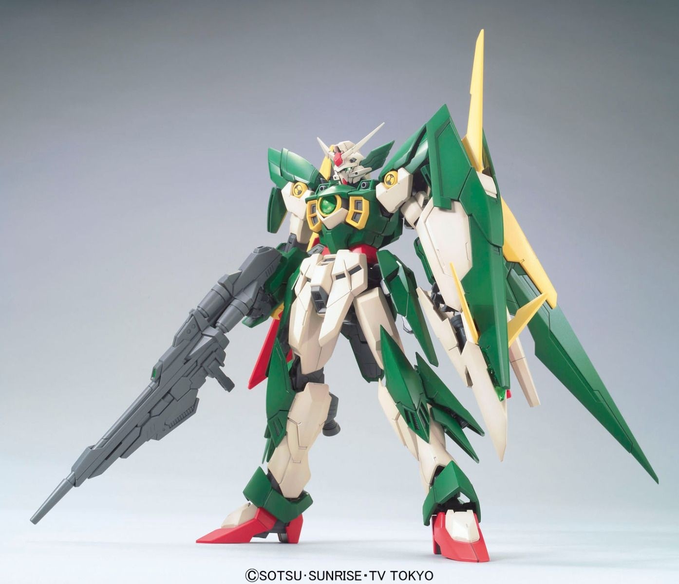 XXXG-01Wfr Gundam Fenice Rinascita "Gundam Build Fighters", Bandai MG (Gundam Model Kit)