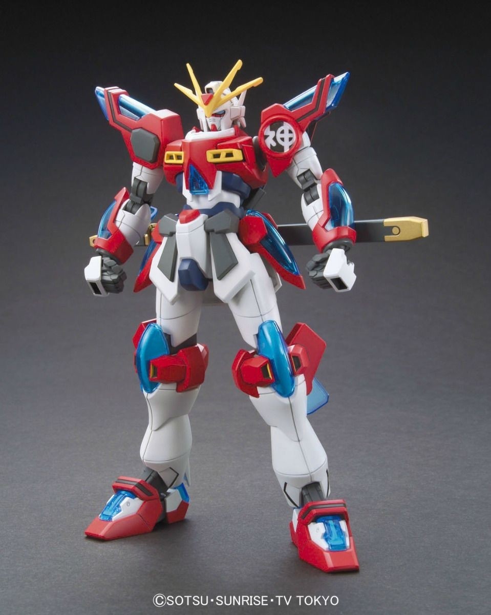 #43 Kamiki Burning "Gundam Build Fighters Try", Bandai Hobby HGBF (Gundam Model Kit)