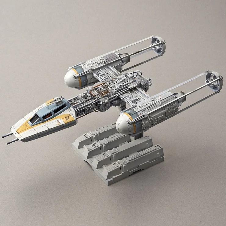 Y-Wing Starfighter "Star Wars", Bandai Hobby Star Wars 1/72 (Model Kit)