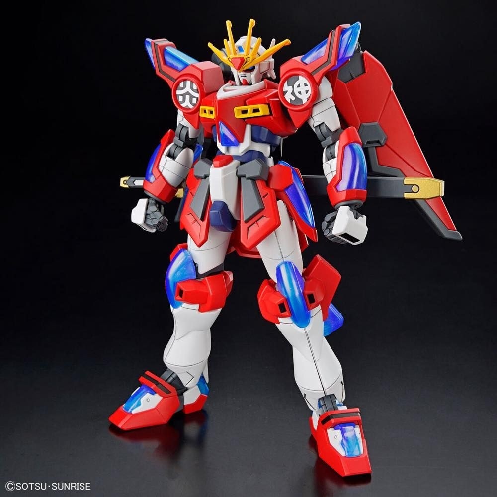 #4 Shin Burning Gundam "Gundam Build Metaverse", Bandai Spirits HG 1/144 (Gundam Model Kit)
