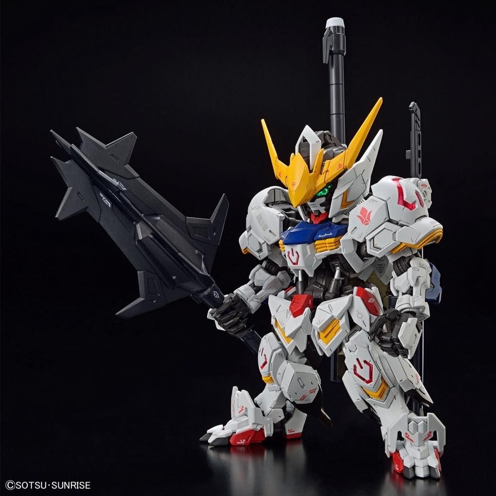 ASW-G-08 Gundam Barbatos "Gundam IBO", Bandai Hobby Master Grade SD (Gundam Model Kit)