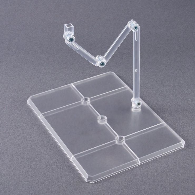 Display Stand Action Base 8 [Clear Color], Bandai Hobby Action Base (Gundam Model Accessory)