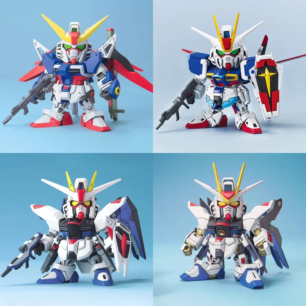 BB Senshi C.E. Battles of Destiny Set "Mobile Suit Gundam SEED", Bandai Hobby SD (Gundam Model Kit Set)