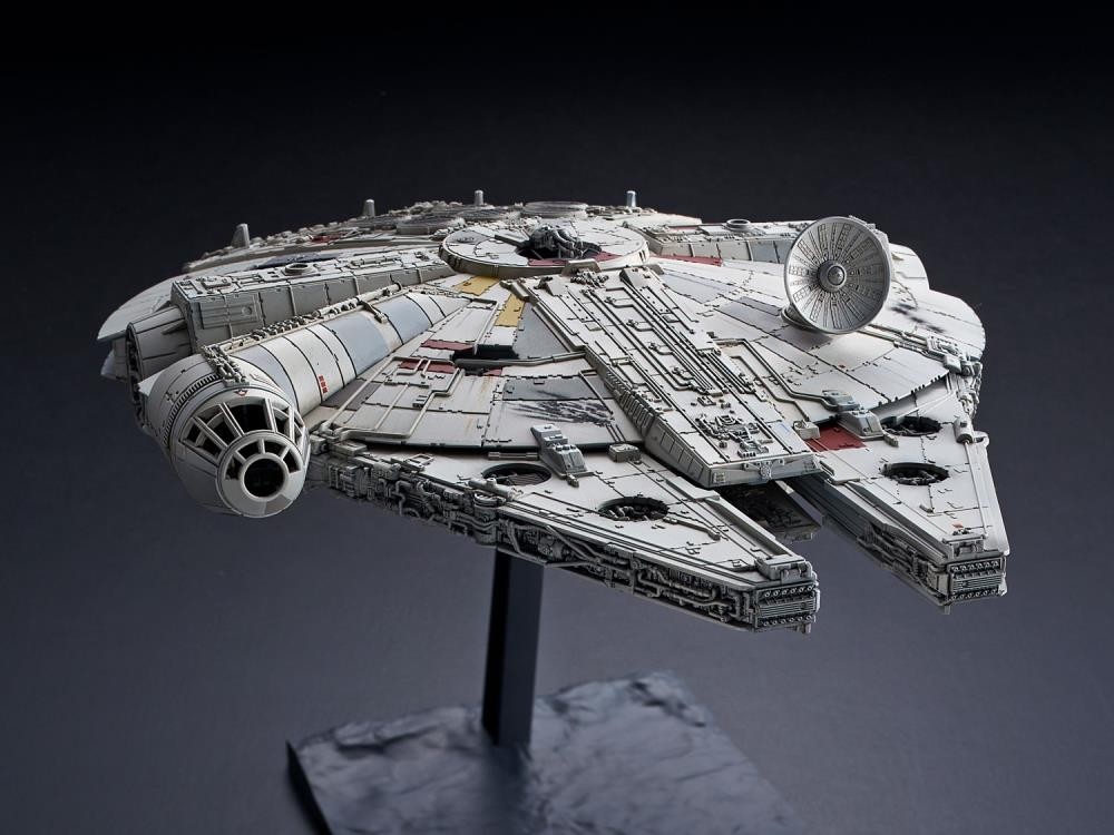 Millennium Falcon (Rise of Skywalker Ver) "Star Wars", Bandai Spirits 1/144 Plastic Model (Model Kit)