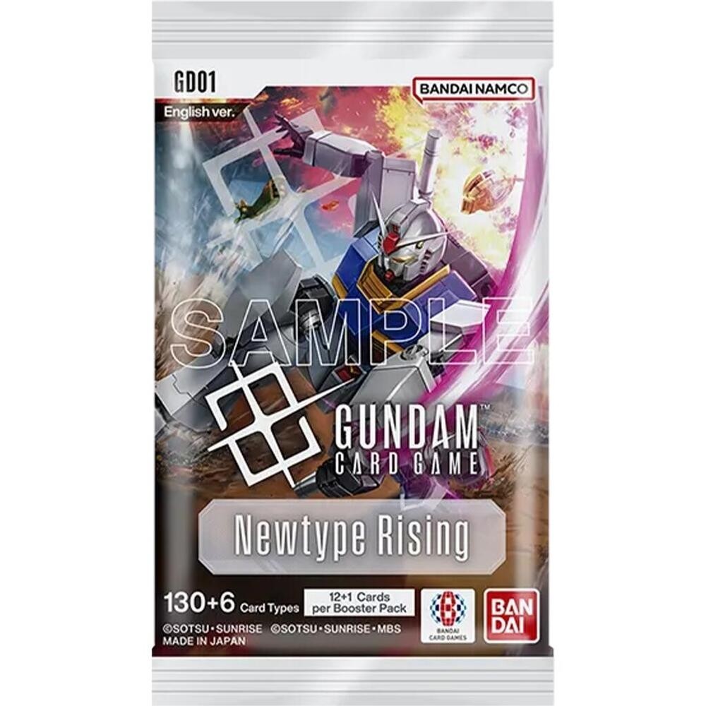 Gundam Card Game - [GD01] Gundam Booster Box "Newtype Rising" (Japanese) (Case of 24 Packs)
