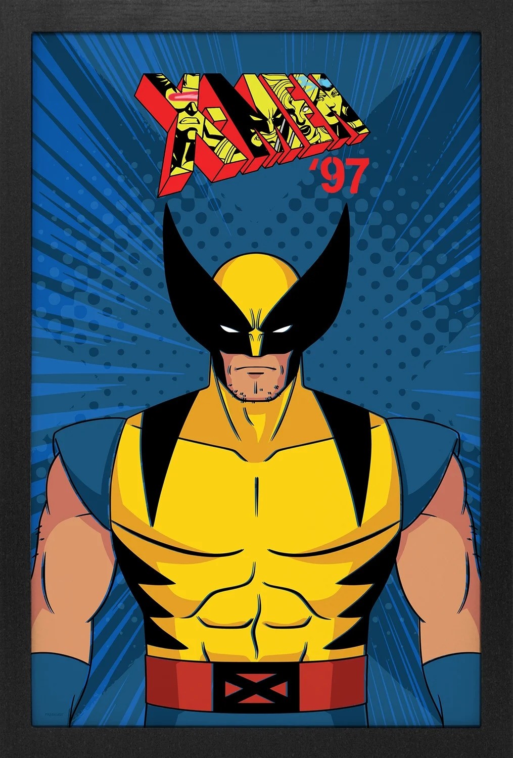 Marvel - X-Men - Wolverine Portait '97 (11"x17" Gel-Coat) (Order in multiples of 6, mix and match styles)