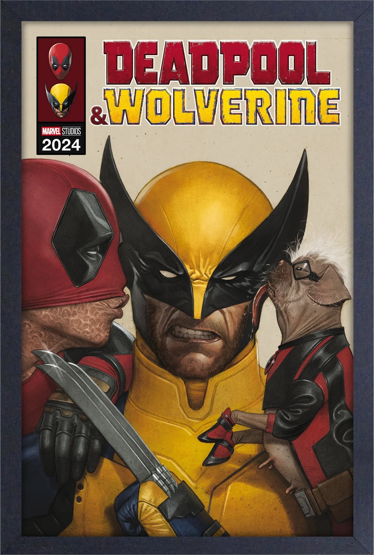 Marvel - Deadpool 3 - Kisses (11"x17" Gel-Coat) (Order in multiples of 6, mix and match styles)