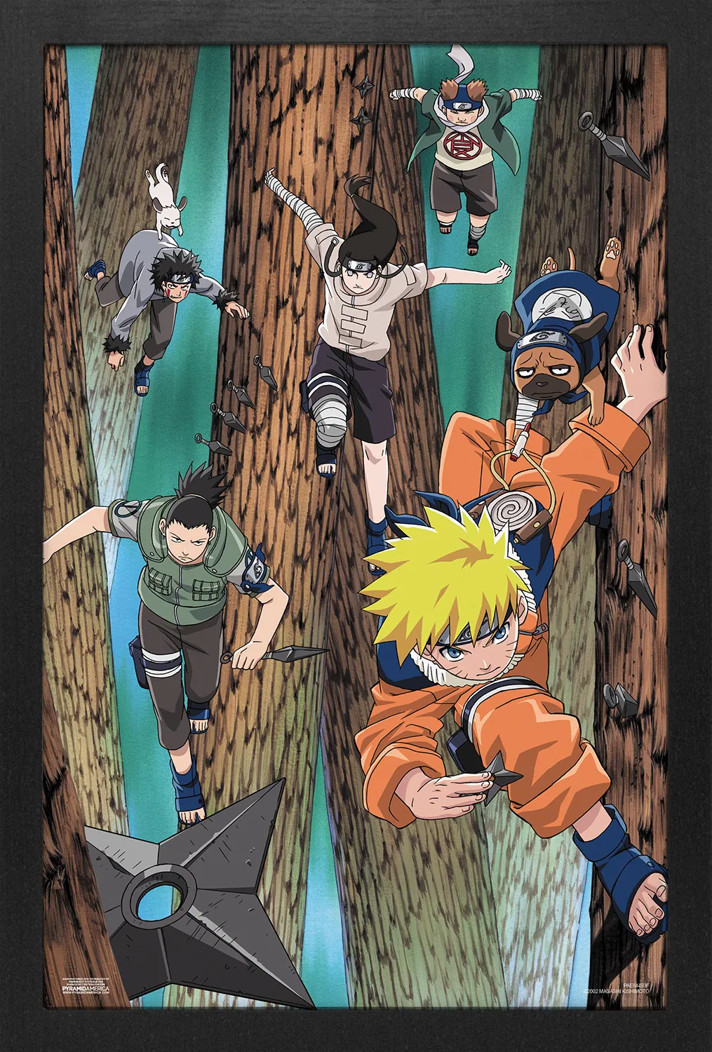 Naruto - Naruto Woods (11"x17" Gel-Coat) (Order in multiples of 6, mix and match styles)