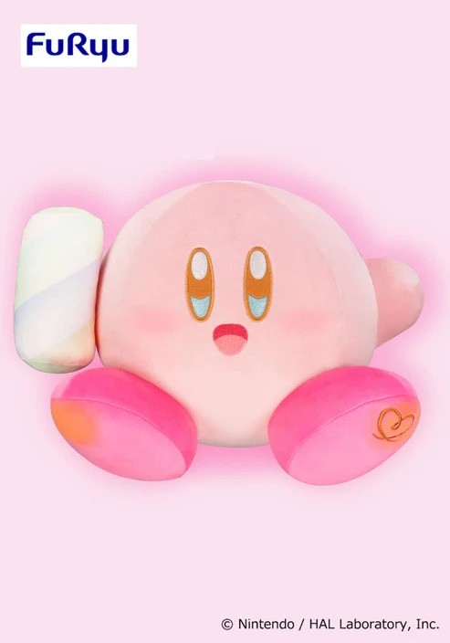 Kirby - Kirby with Marsmallow 15" Plush Toy
