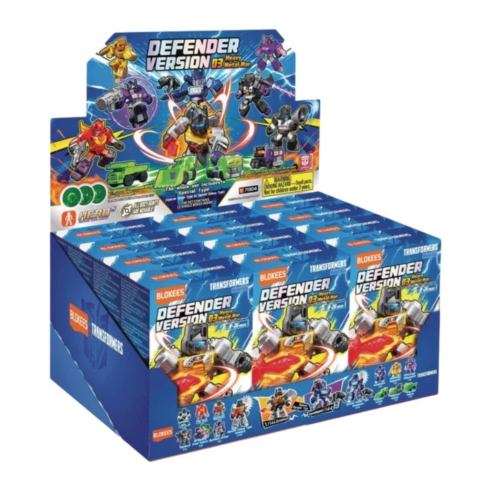Blokees: Transformers - Defender Version 03 Heavy Metal War (71304) BLIND BOX (12-Pieces) (0525)