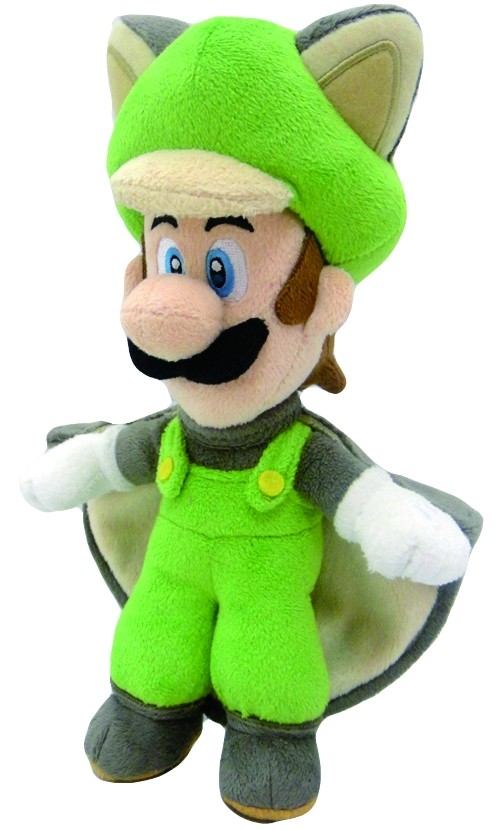 Flying Squirrel Luigi 9 Inch Plush