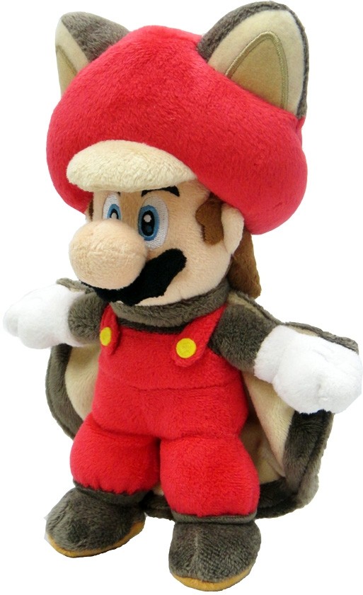 Flying Squirrel Mario 9 Inch Plush