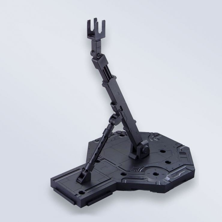 Black Action Base 1 Display Stand 1/100 (Gundam Model Accessory)