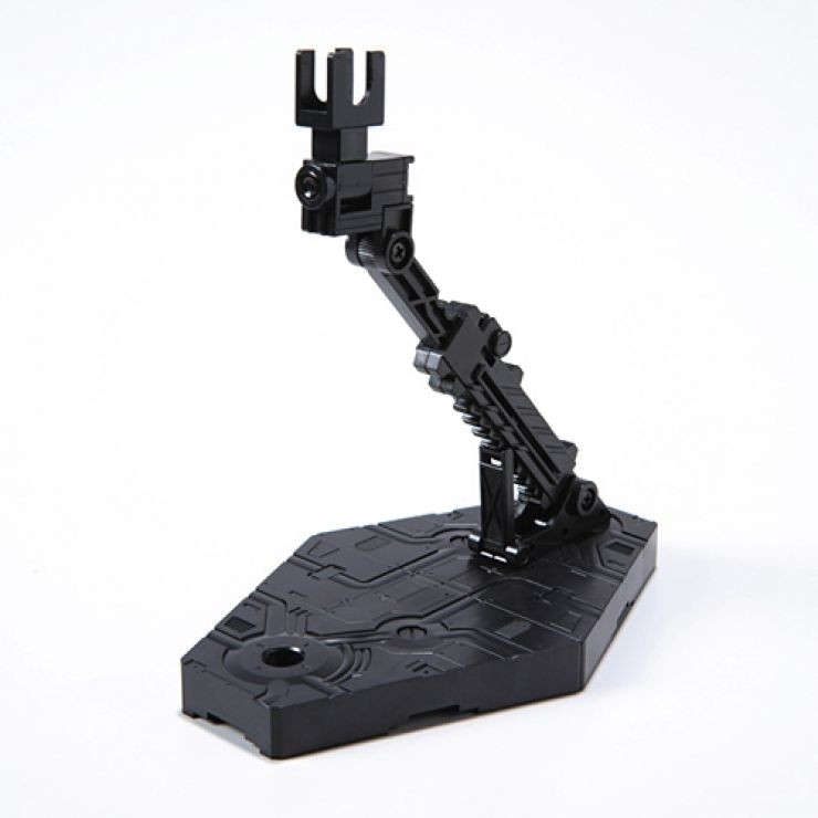 Black Action Base 2 Display Stand 1/144 (Gundam Model Accessory)