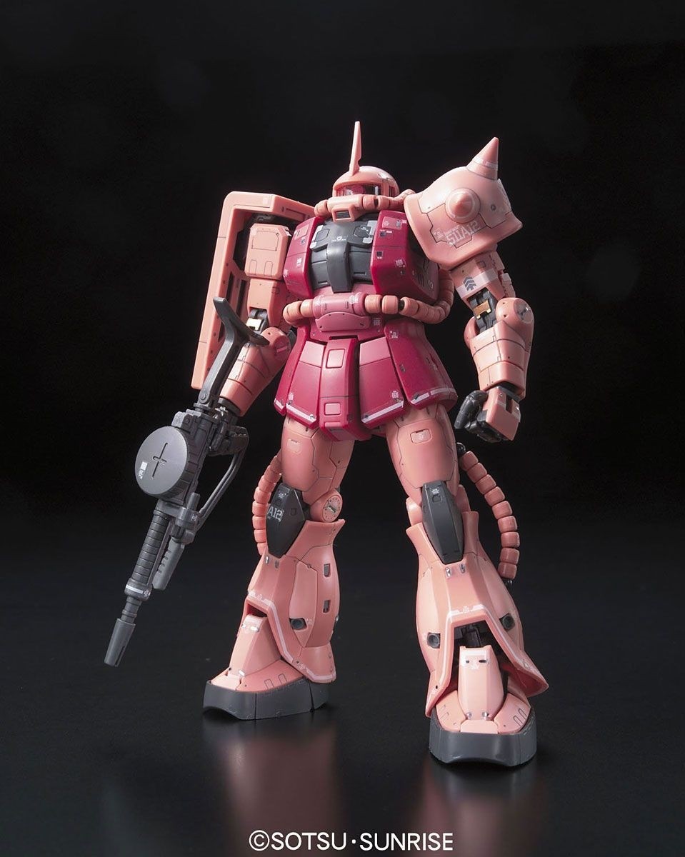 #2 MS-06S Char's Zaku II "Mobile Suit Gundam", Bandai RG 1/144 (Gundam Model Kit)