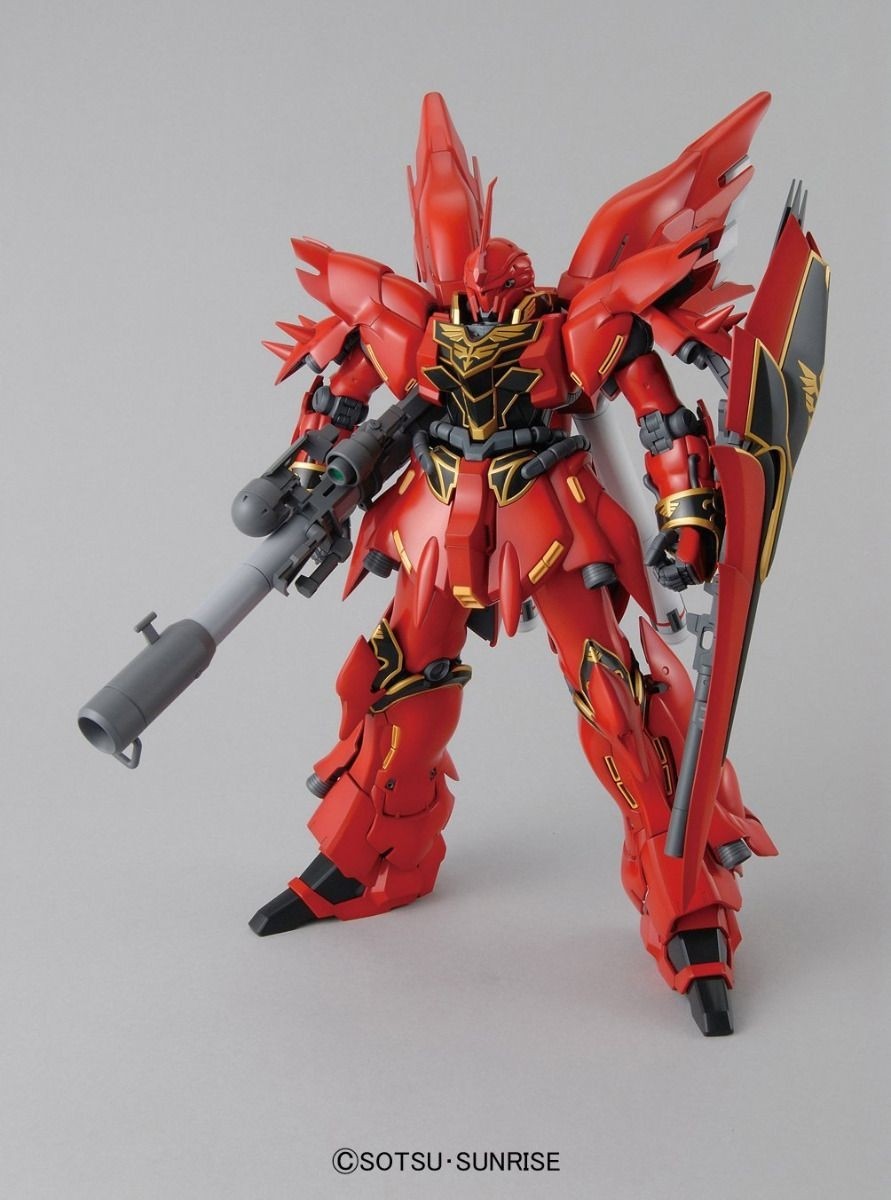 MSN-06S Sinanju (Animation Color) "Gundam UC", Bandai MG (Gundam Model Kit)