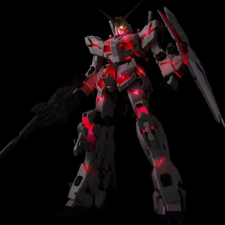 RX-0 Unicorn Gundam LED SET "Gundam UC", Bandai PG (Gundam Model Kit)