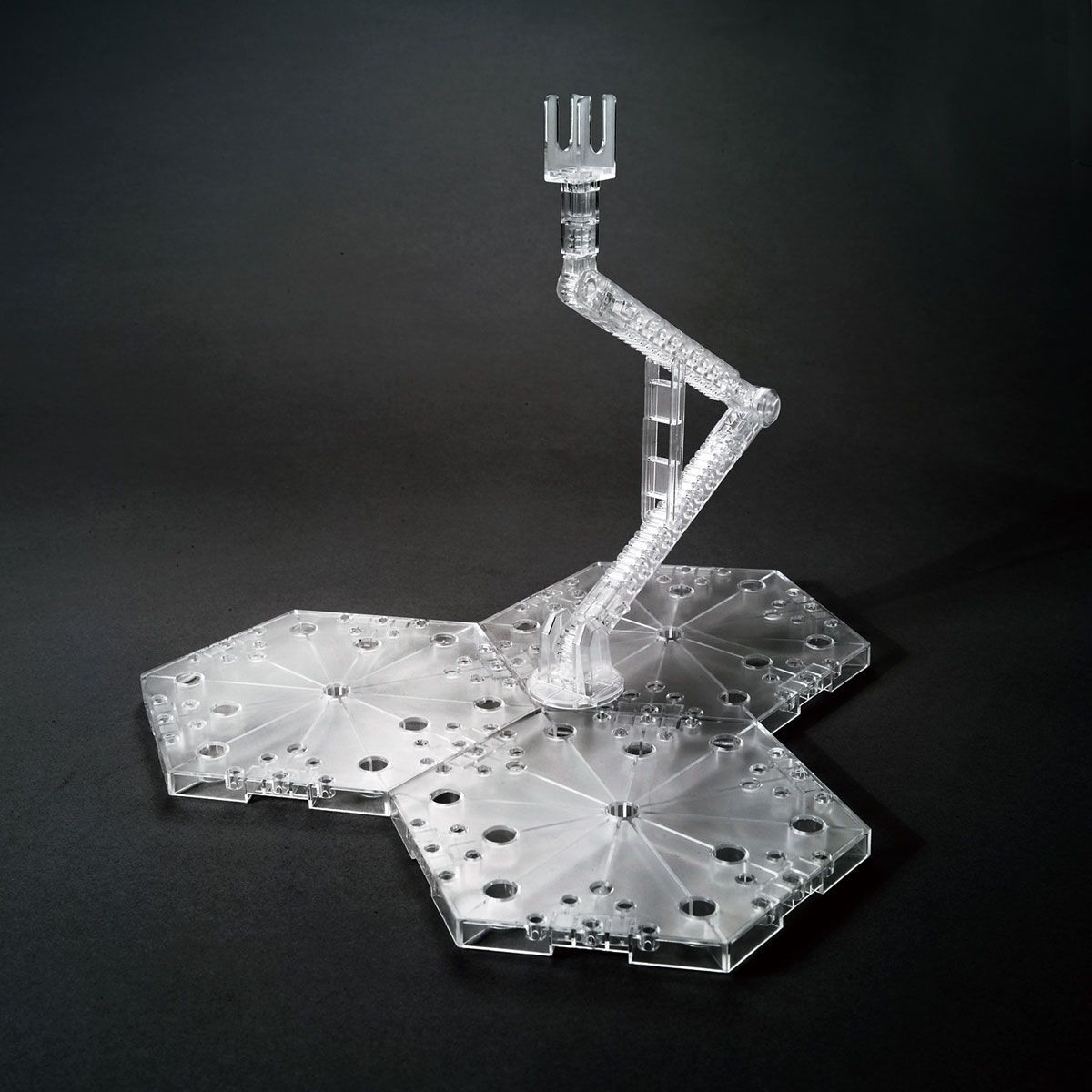 Clear Action Base 4, Bandai Action Base 1/100 (Gundam Model Accessory)