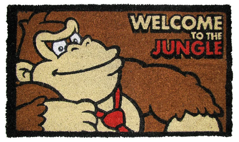Donkey Kong - Welcome to the Jungle (17"x29" Doormat)