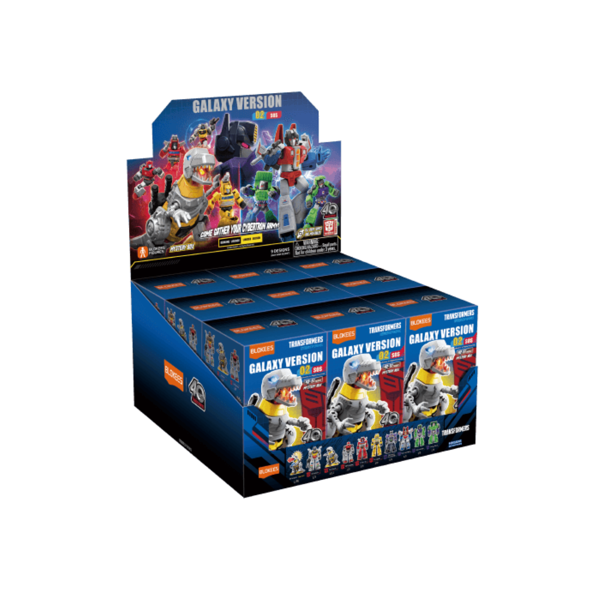 Blokees: Transformers - Galaxy Version 02 S.O.S. (71102) BLIND BOX (9-Pieces) (0325)