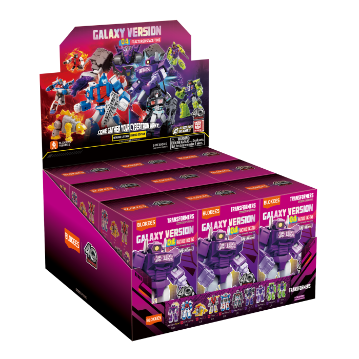 Blokees: Transformers - Galaxy Version 04 Fractured Space-Time (71104) BLIND BOX (9-Pieces) (0425)
