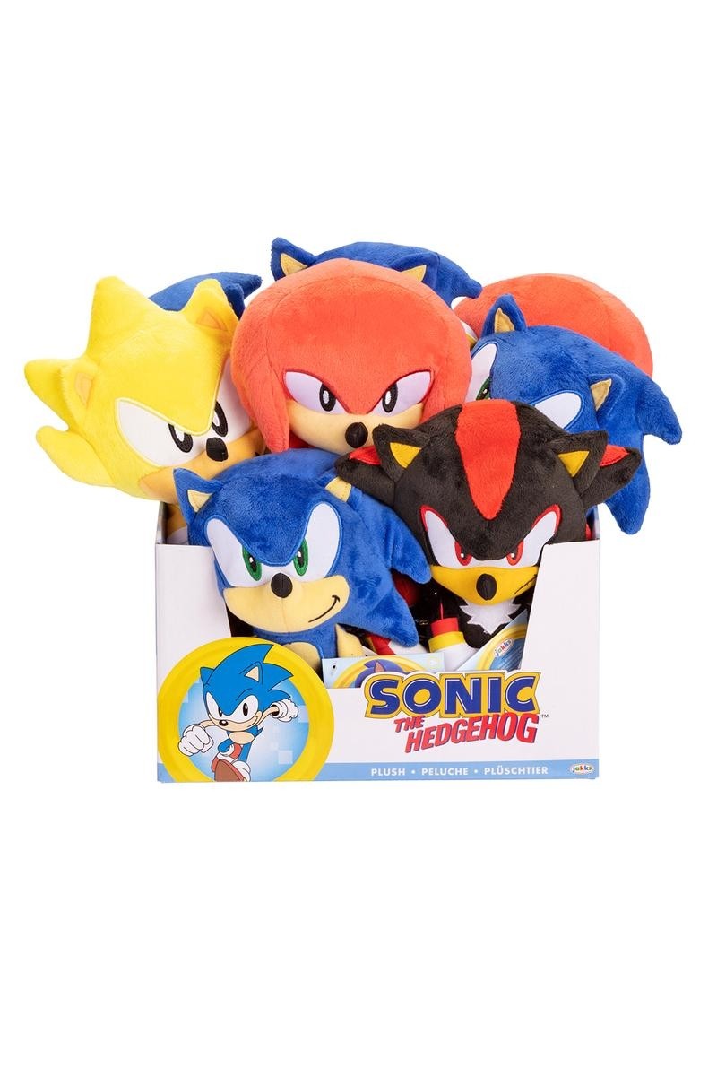 Sonic the Hedgehog - 9 Inch Plush Counter Display (8 Pieces) (1123)