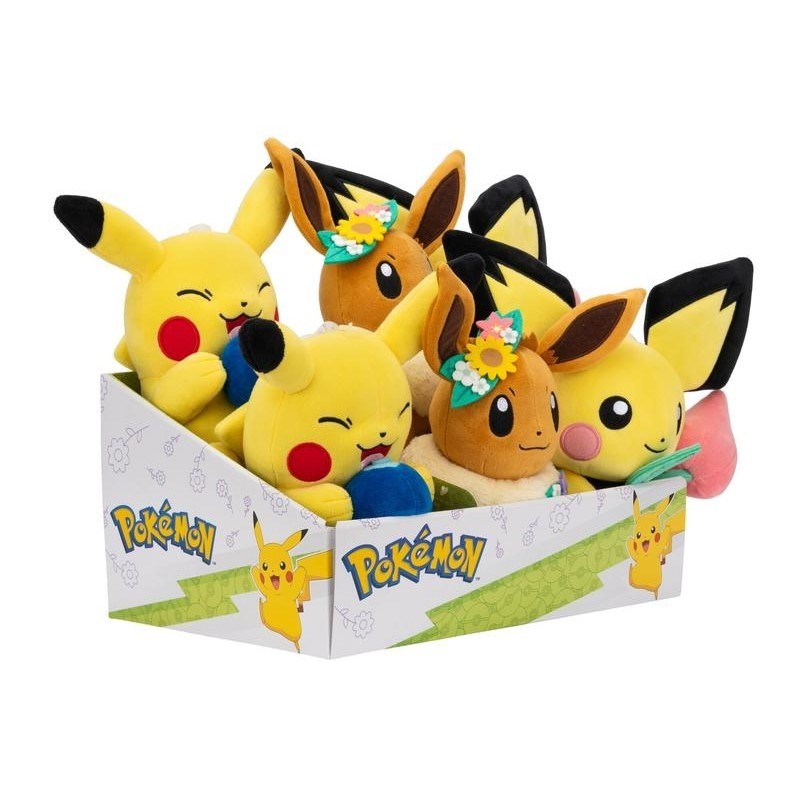 Pokemon 8" Spring Themed Plush Assorted [6-Pack]