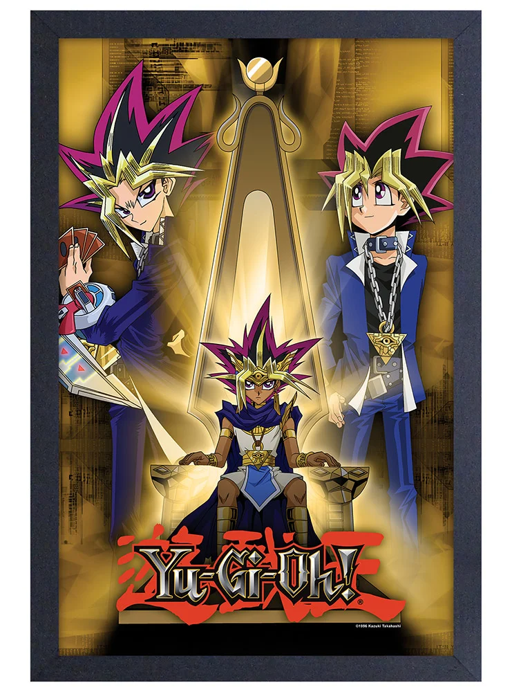 Yu-Gi-Oh - Yami & Yugi - Throne (11"x17" Gel-Coat) (Order in multiples of 6, mix and match styles)
