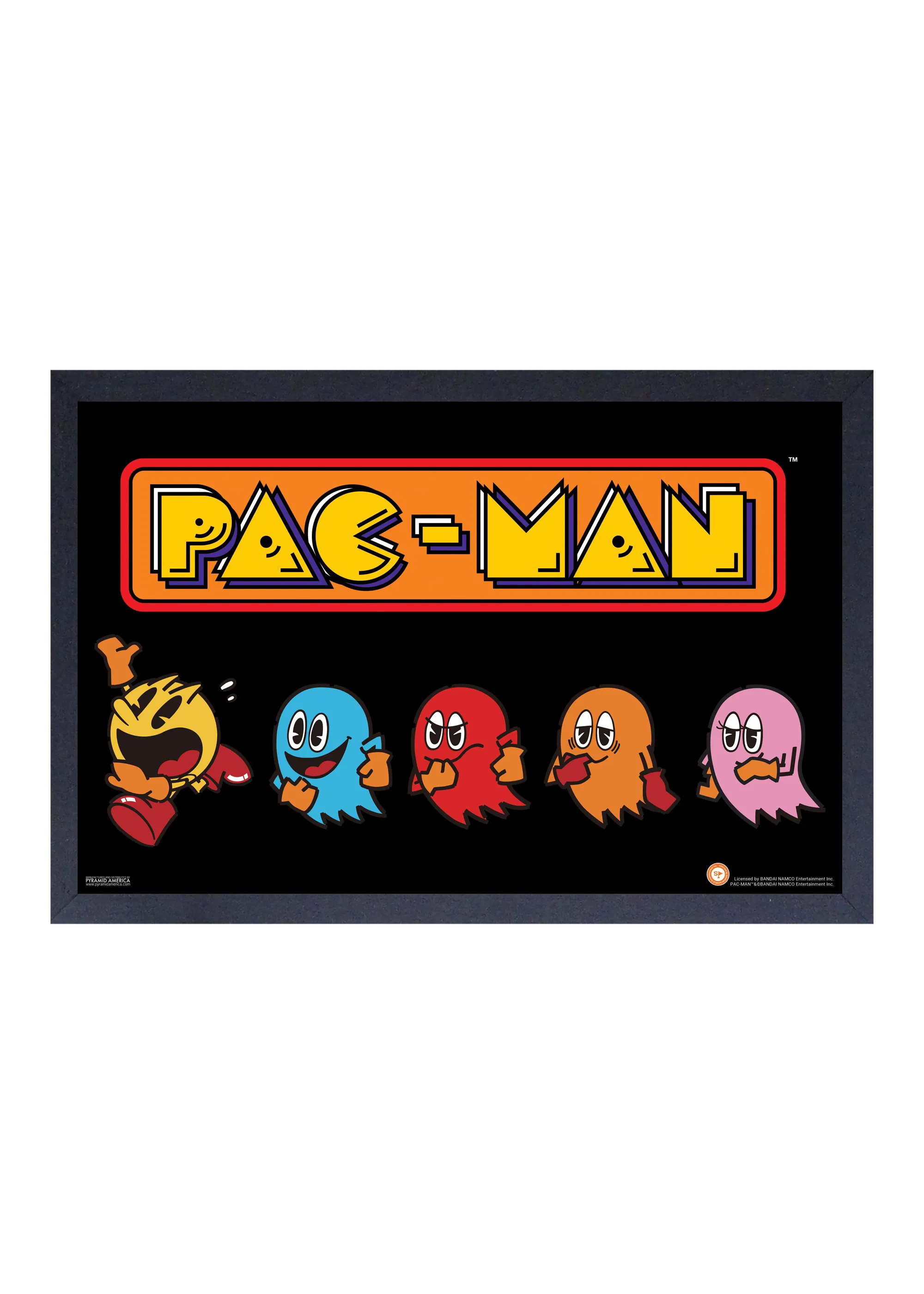 Pac-Man - Chased (11"x17" Gel-Coat) (Order in multiples of 6, mix and match styles)