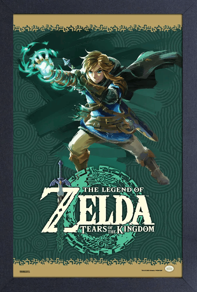 Zelda - TotK - Link with Ultrahand  (11"x17" Gel-Coat) (Order in multiples of 6, mix and match styles)