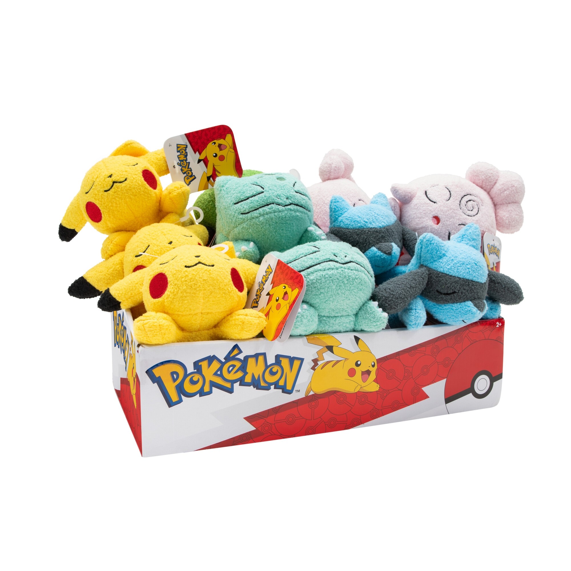 Pokemon 5 Inch Sleeping Plush [9-Pack]