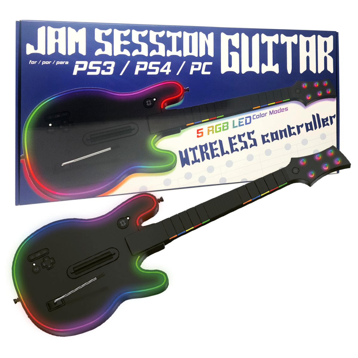 Jam Session Guitar for PS3 / PS4 / PC