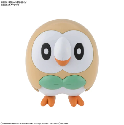 10 Rowlet "Pokemon", Bandai Spiritis Hobby Pokemon Model Kit Quick!! (Model Kit)