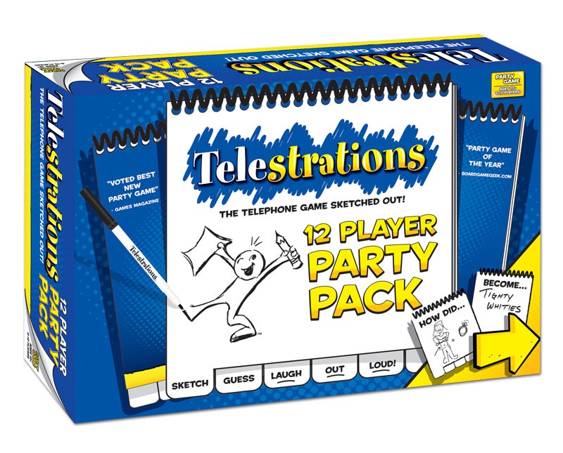 Telestrations 12 Player: The Party Pack