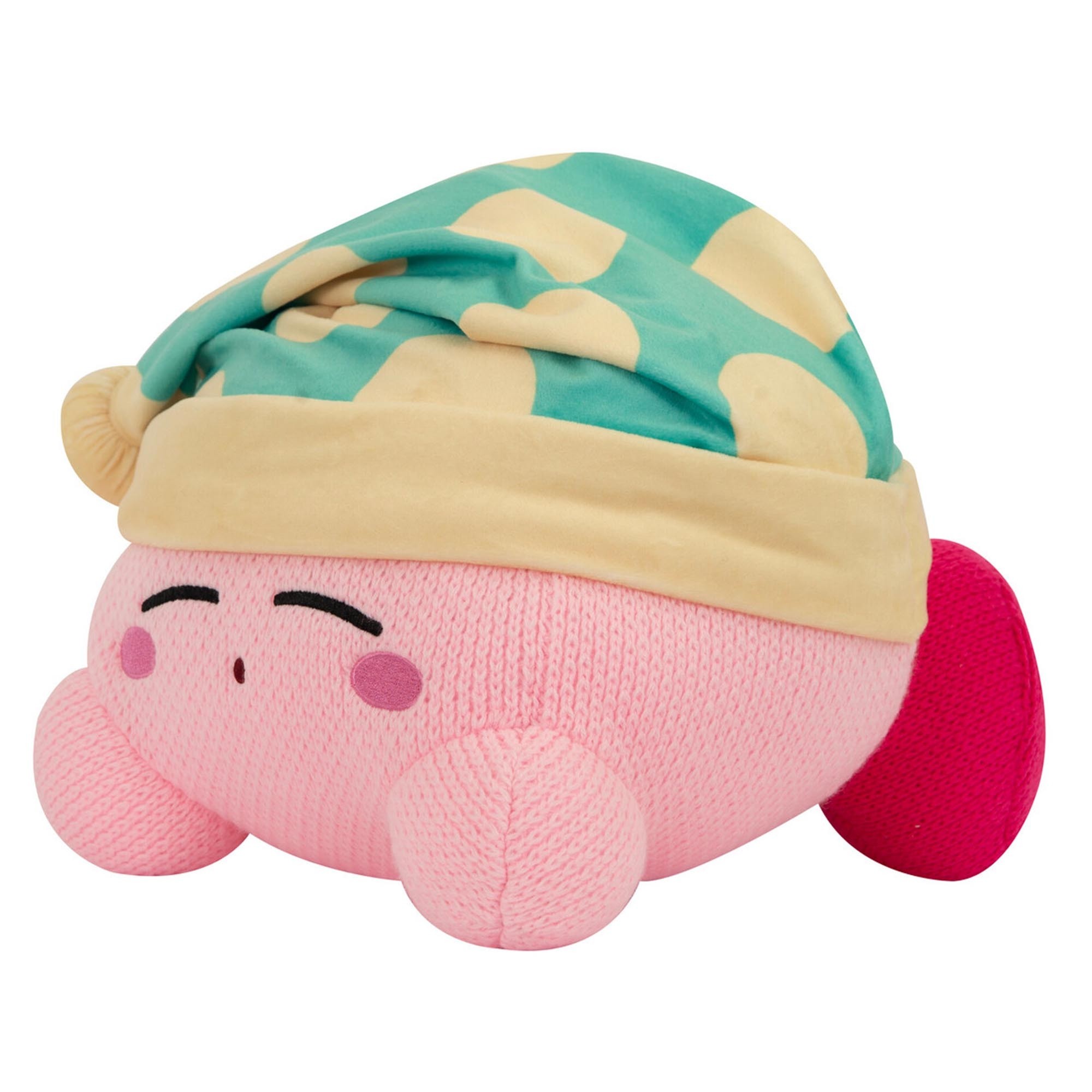 Sleeping Kirby Nuiguru-Knit 15 Inch Plush