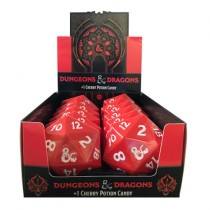 Dungeons & Dragons - D20 +1 Cherry Potion Candy Tin (12-Pack)