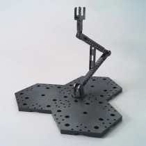 Black Action Base 4 (1/100), Bandai Hobby Action Base (Gundam Model Accessory)
