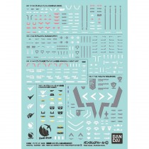 GD-133 Mobile Suit Gundam The Witch From Mercury Multiuse 1 "Mobile Suit Gundam The Witch From Mercury", Bandai Hobby Decal (Gundam Model Decal)