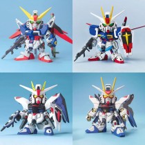 BB Senshi C.E. Battles of Destiny Set "Mobile Suit Gundam SEED", Bandai Hobby SD (Gundam Model Kit Set)