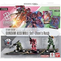 Gundam Card Game - [ST03A] Gundam Assemble Starter Set "Zeon's Rush" (Japanese) (Case of 6)