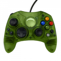 Xbox Controller S-Type Wired Game Pad - GREEN (BULK)